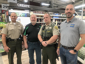 Thompson True Value donates to Sheriff's K-9 fund | News, Sports, Jobs - Vimarsana News